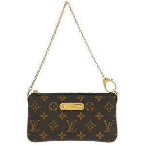 Louis Vuitton Monogram Pochette Milla MM Handbag M60094 AA2132 126249